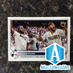 2022 Topps #320 How Far? Vlad and Tatis